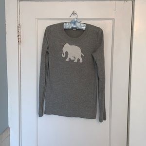 J CREW FACTORY Elephant Sweater